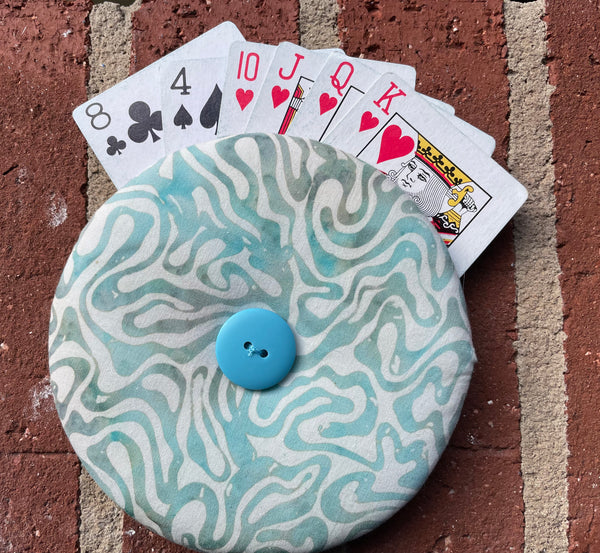 Playing Card Holder - Swirling Waters