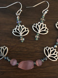 LOTUS SERIES: Most Beautiful Blossoms necklace/earrings