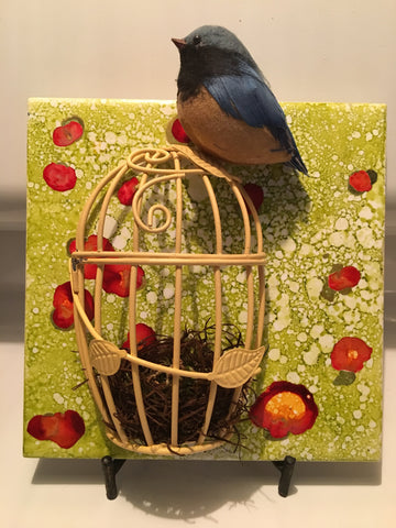 Freedom (tile with bluebird)